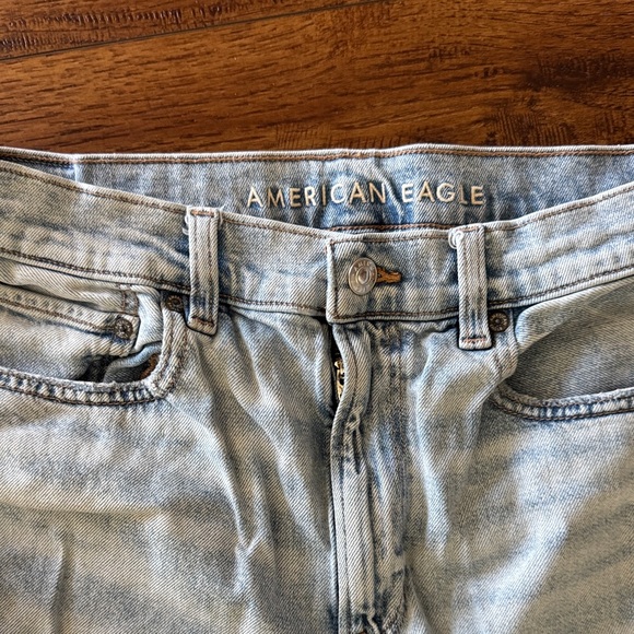 American Eagle Outfitters Light Blue Baggy Jeans - Picture 3 of 10